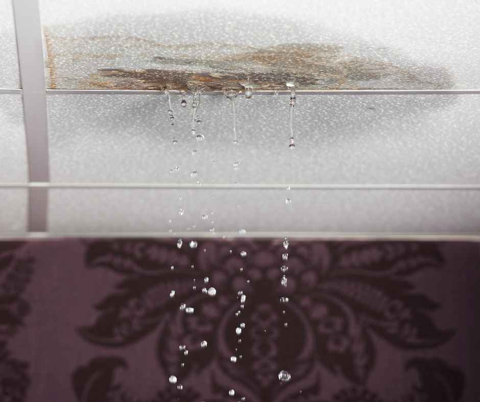 Leaking ceiling